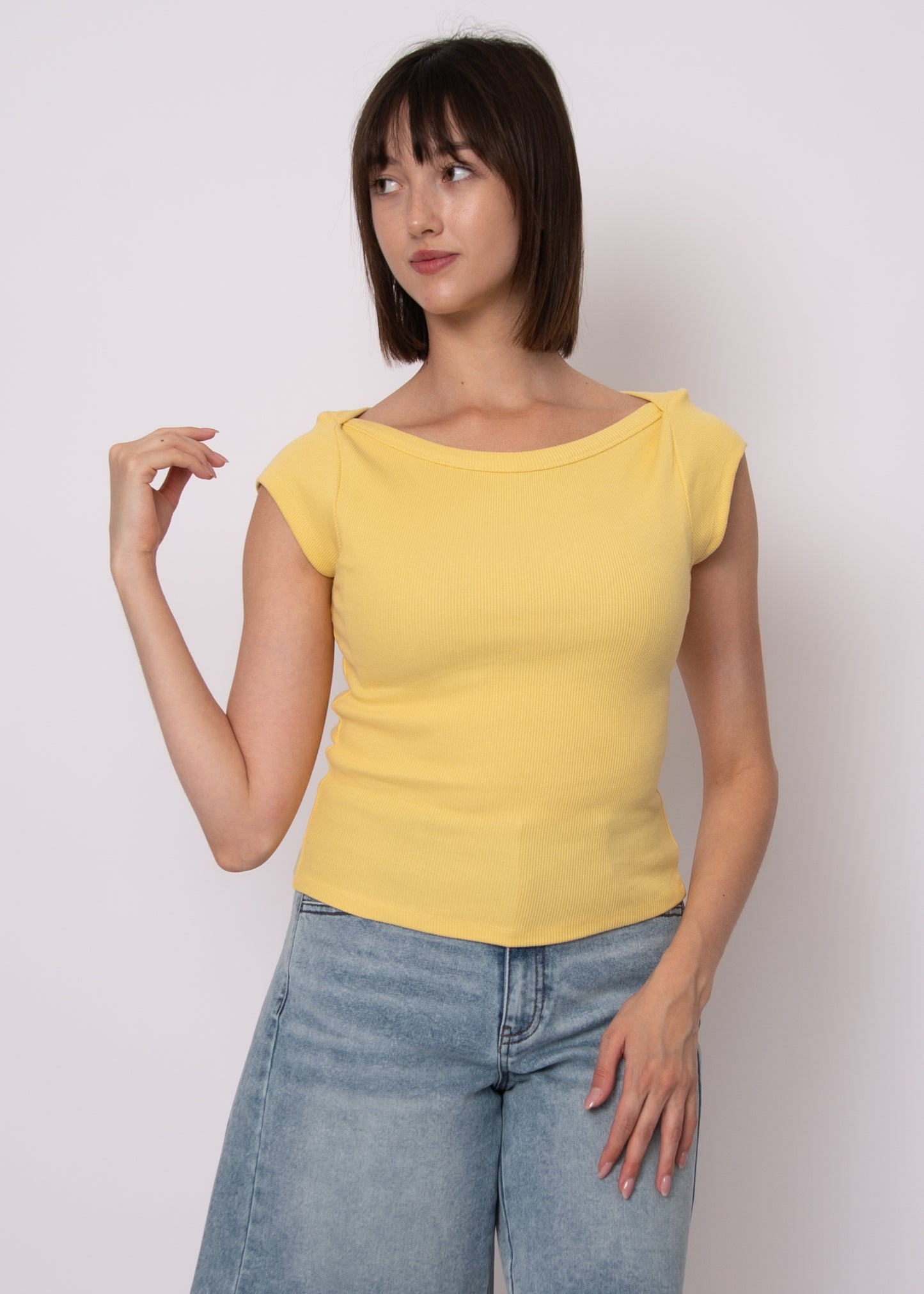 KELLY CAP SLEEVE TOP