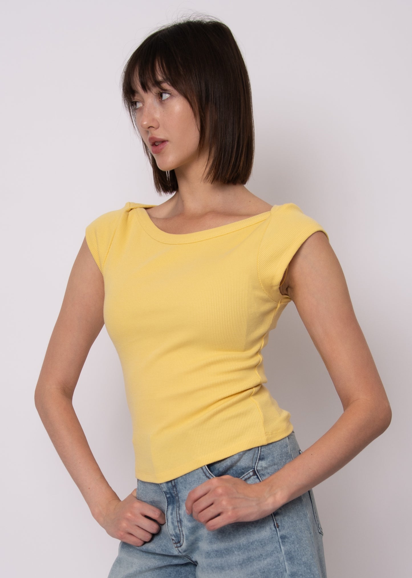 KELLY CAP SLEEVE TOP