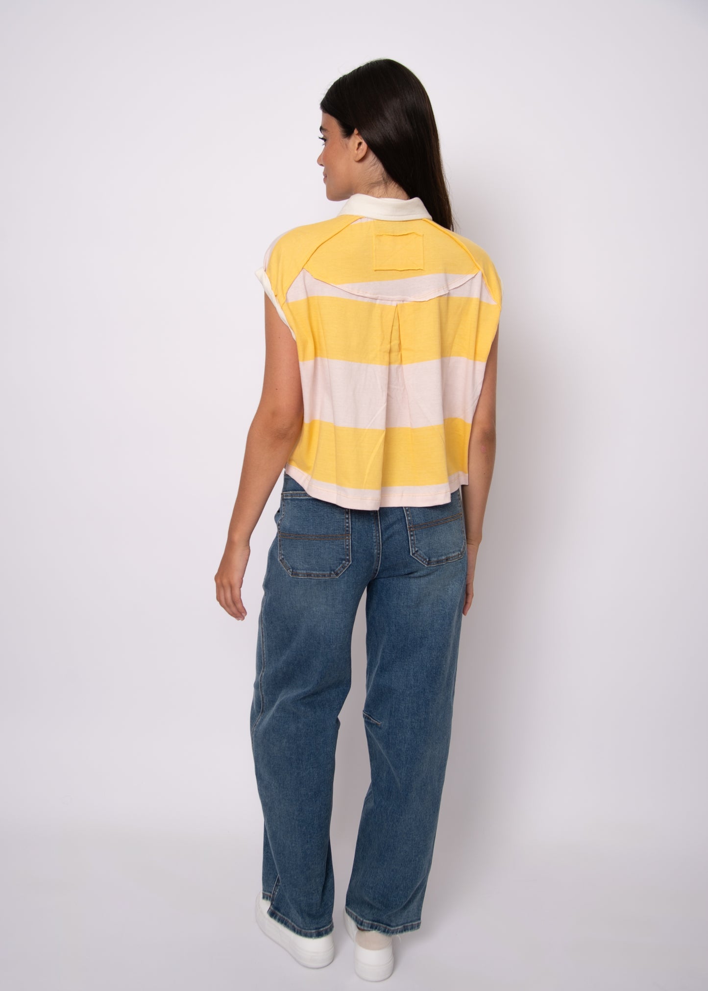 HARPER ROLLED SLEEVE SHIRT
