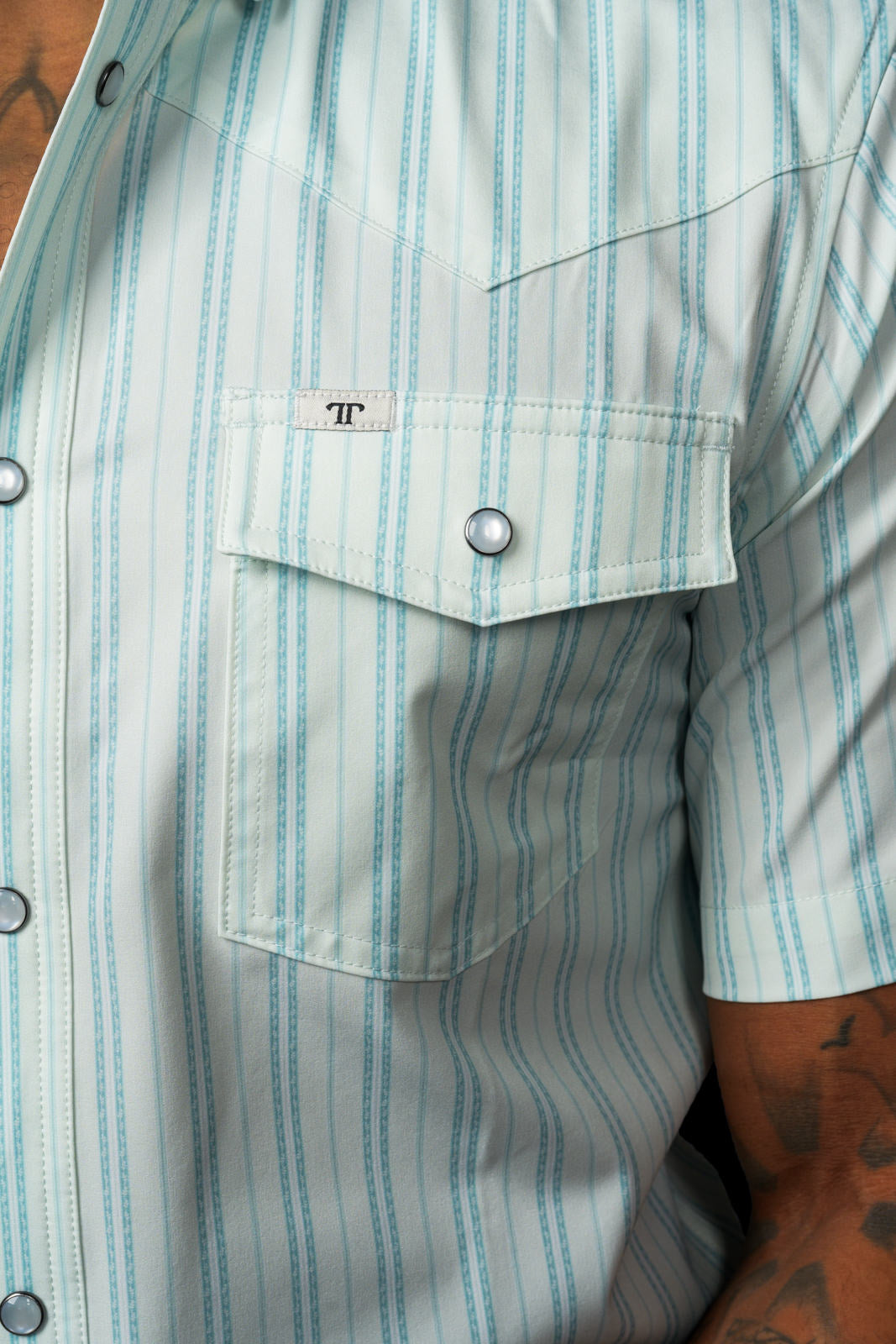 THE JACK SHORT SLEEVE PEARL SNAP SHIRT