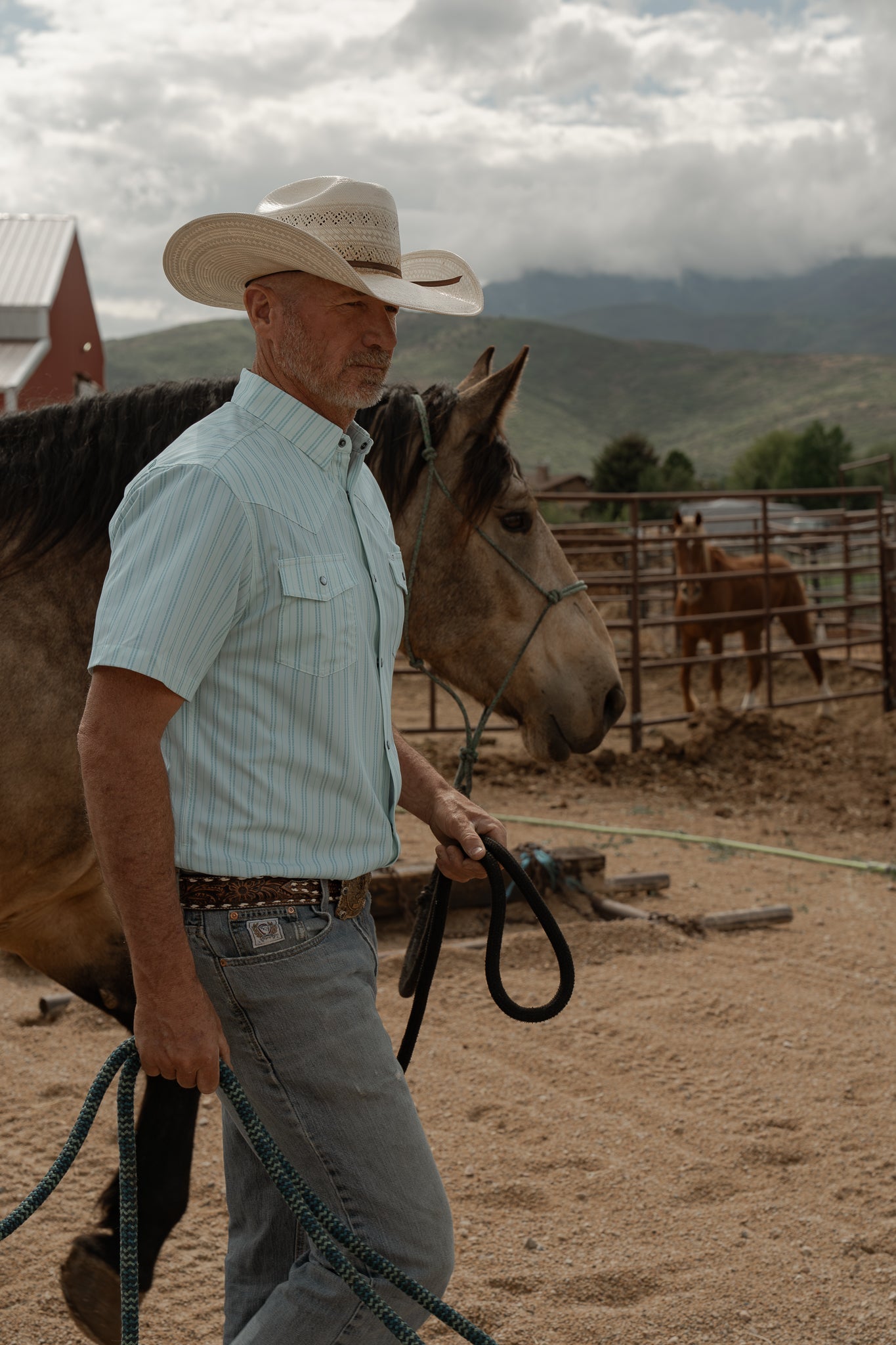 THE JACK SHORT SLEEVE PEARL SNAP SHIRT