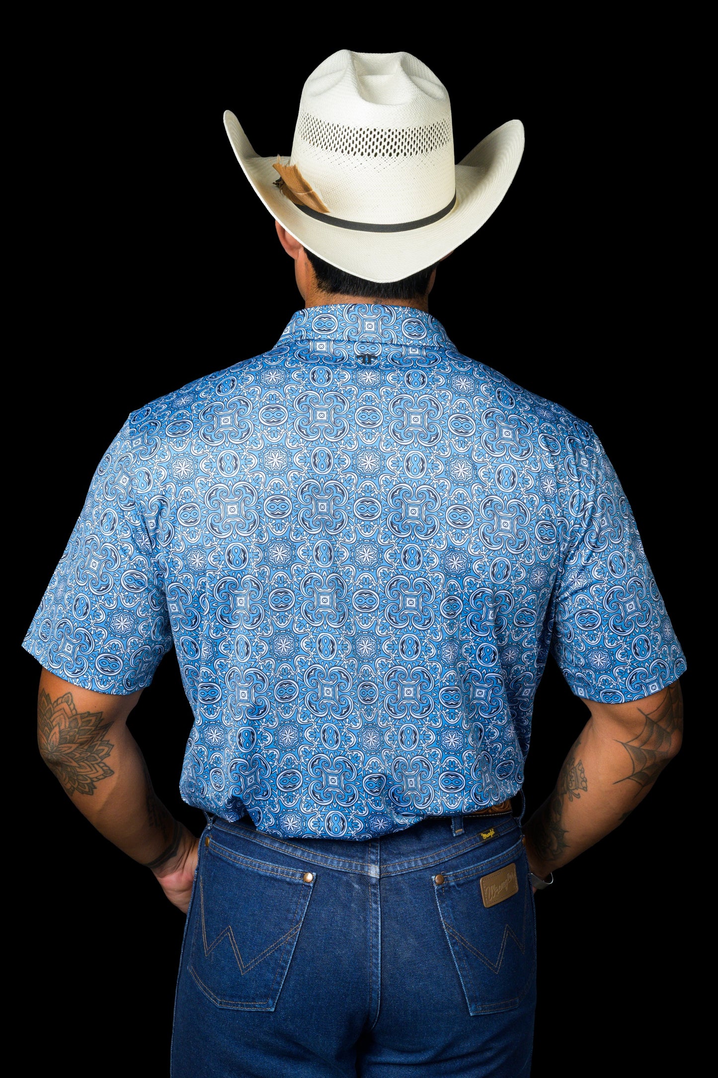 THE BENNETT IN LIGHT BLUE POLO