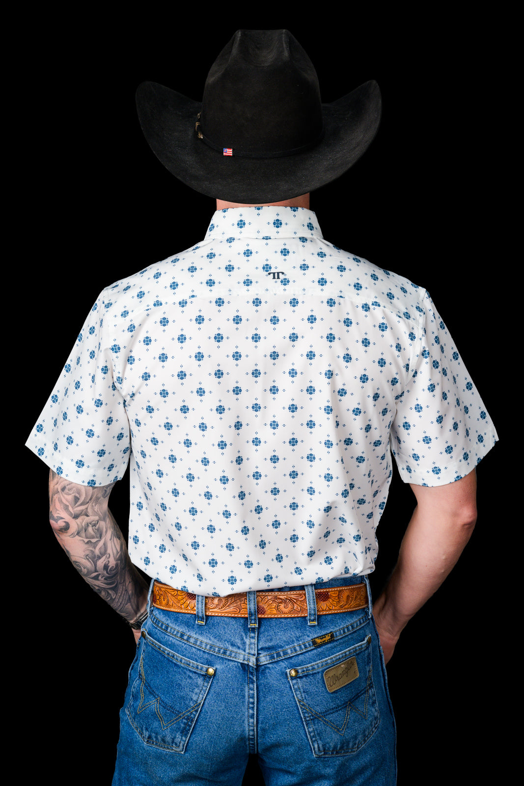 THE BEAU SHORT SLEEVE BUTTON UP