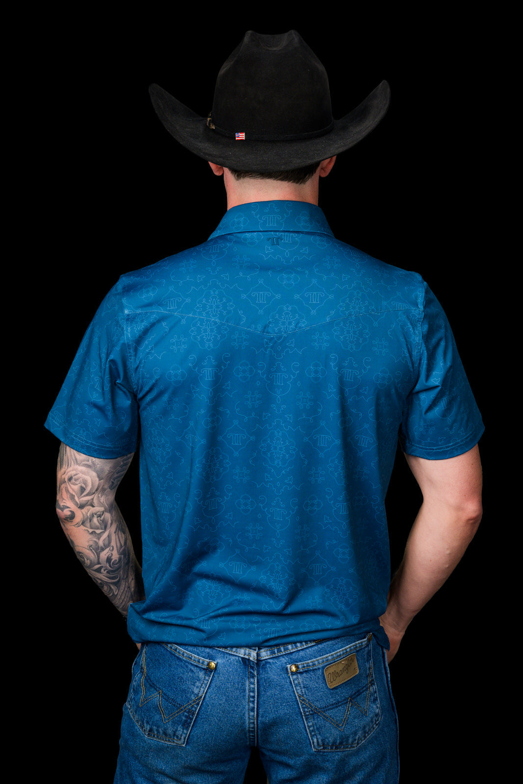 THE MICRO CARSON PEARL SNAP POLO