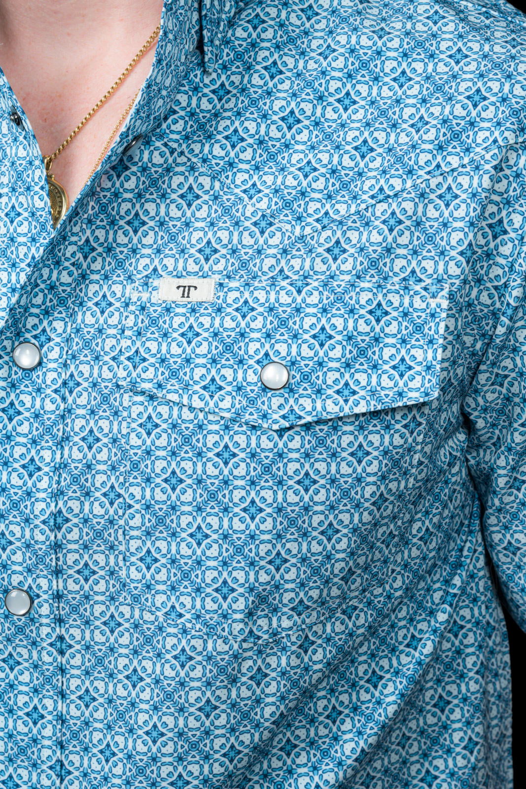 THE CLINT SHORT SLEEVE PEARL SNAP