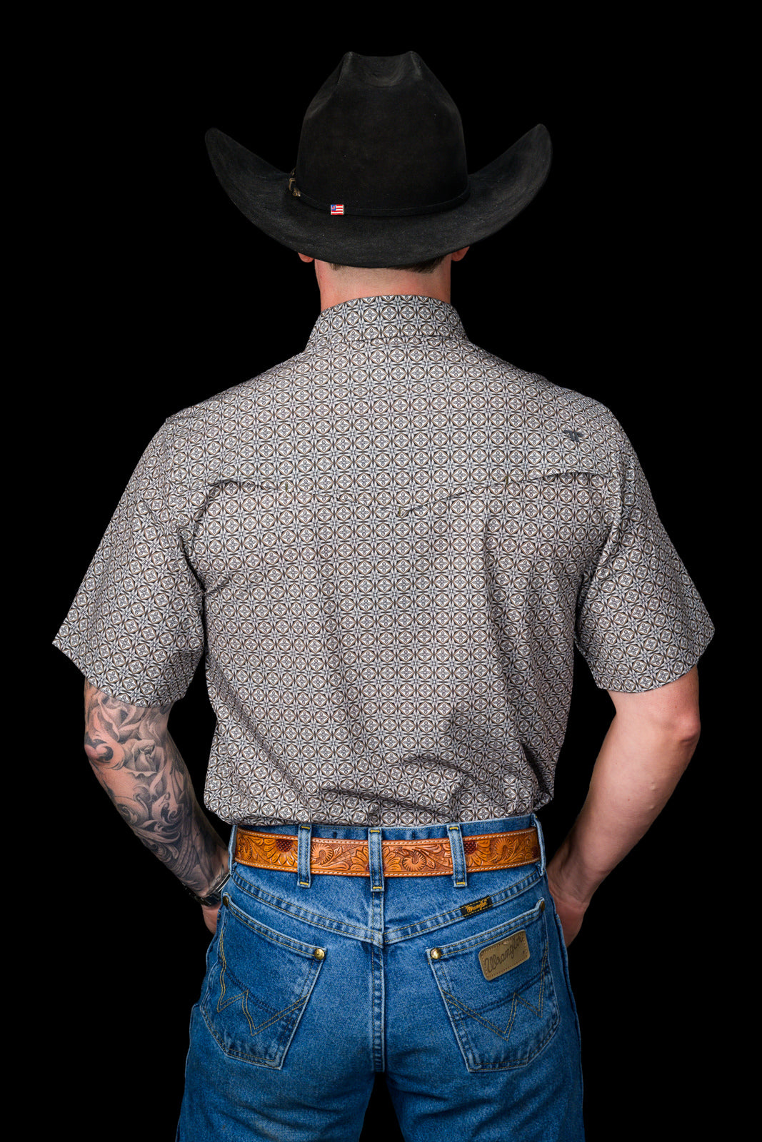 THE ARCHER SHORT SLEEVE PEARL SNAP