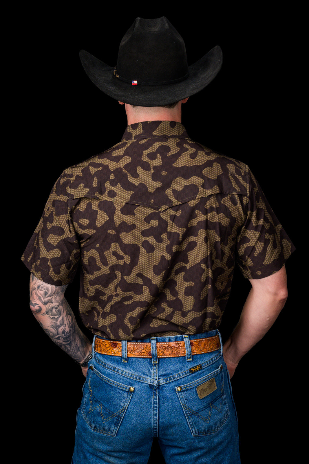 THE GAGE SHORT SLEEVE PEARL SNAP