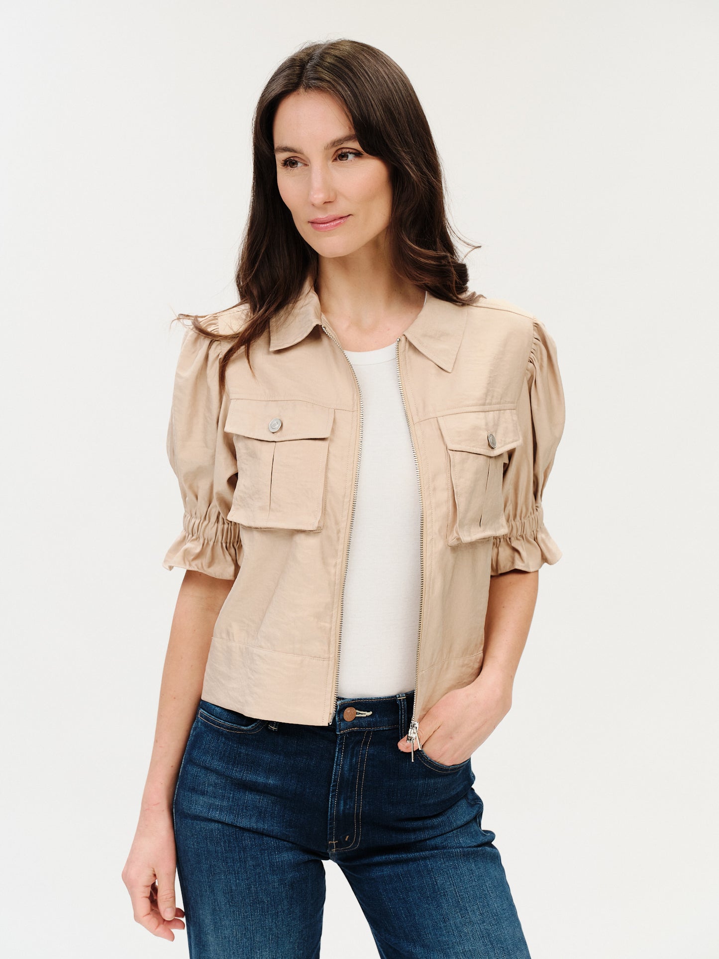 CHRISTINE SHORT SLEEVE JACKET