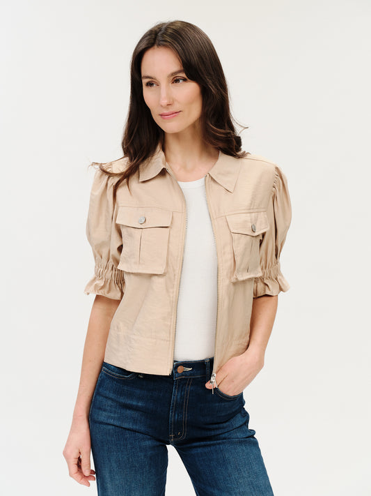CHRISTINE SHORT SLEEVE JACKET