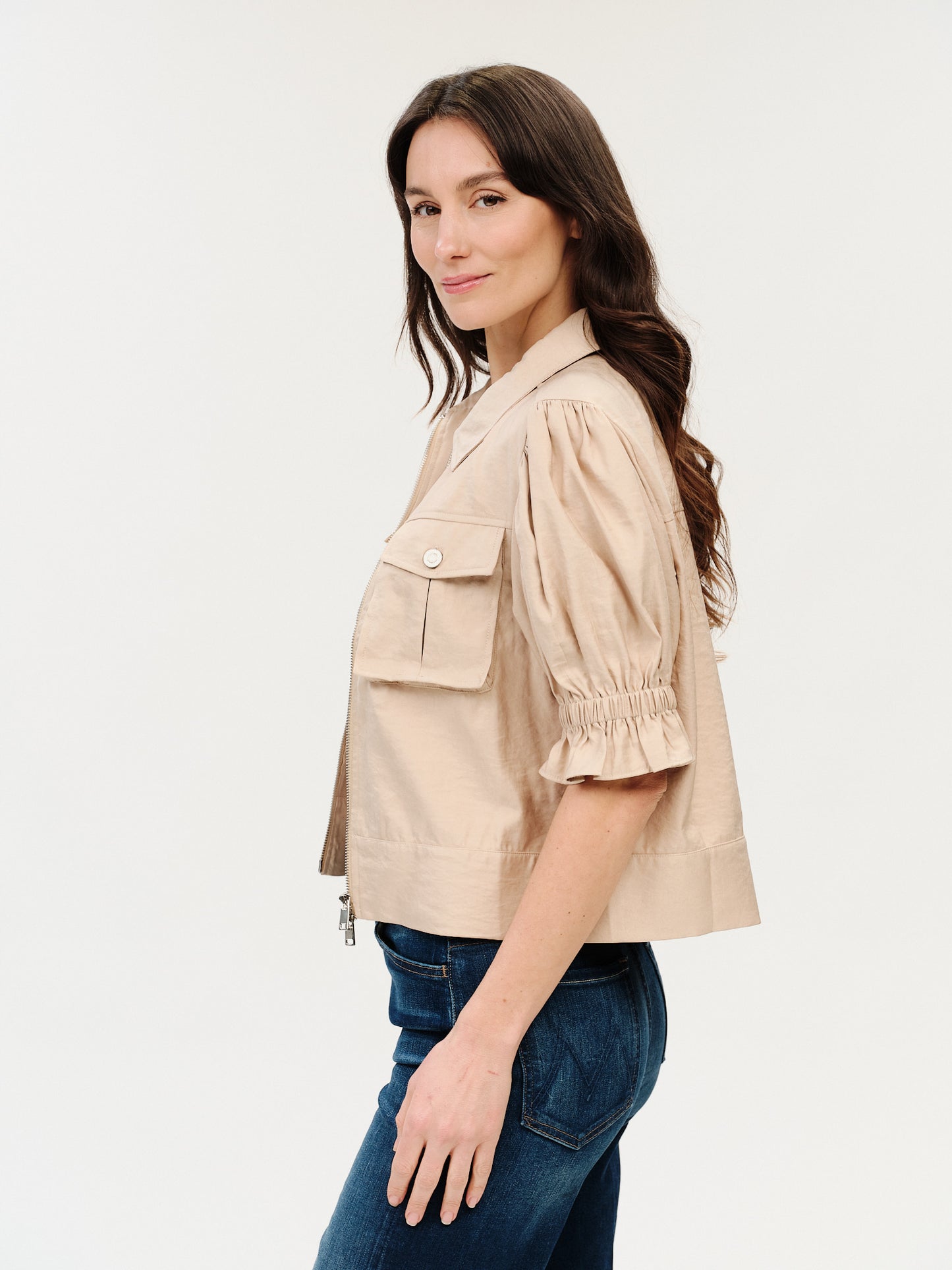 CHRISTINE SHORT SLEEVE JACKET