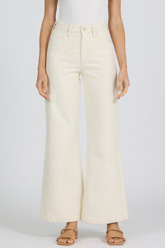 FIONA WHEAT LACE JEANS