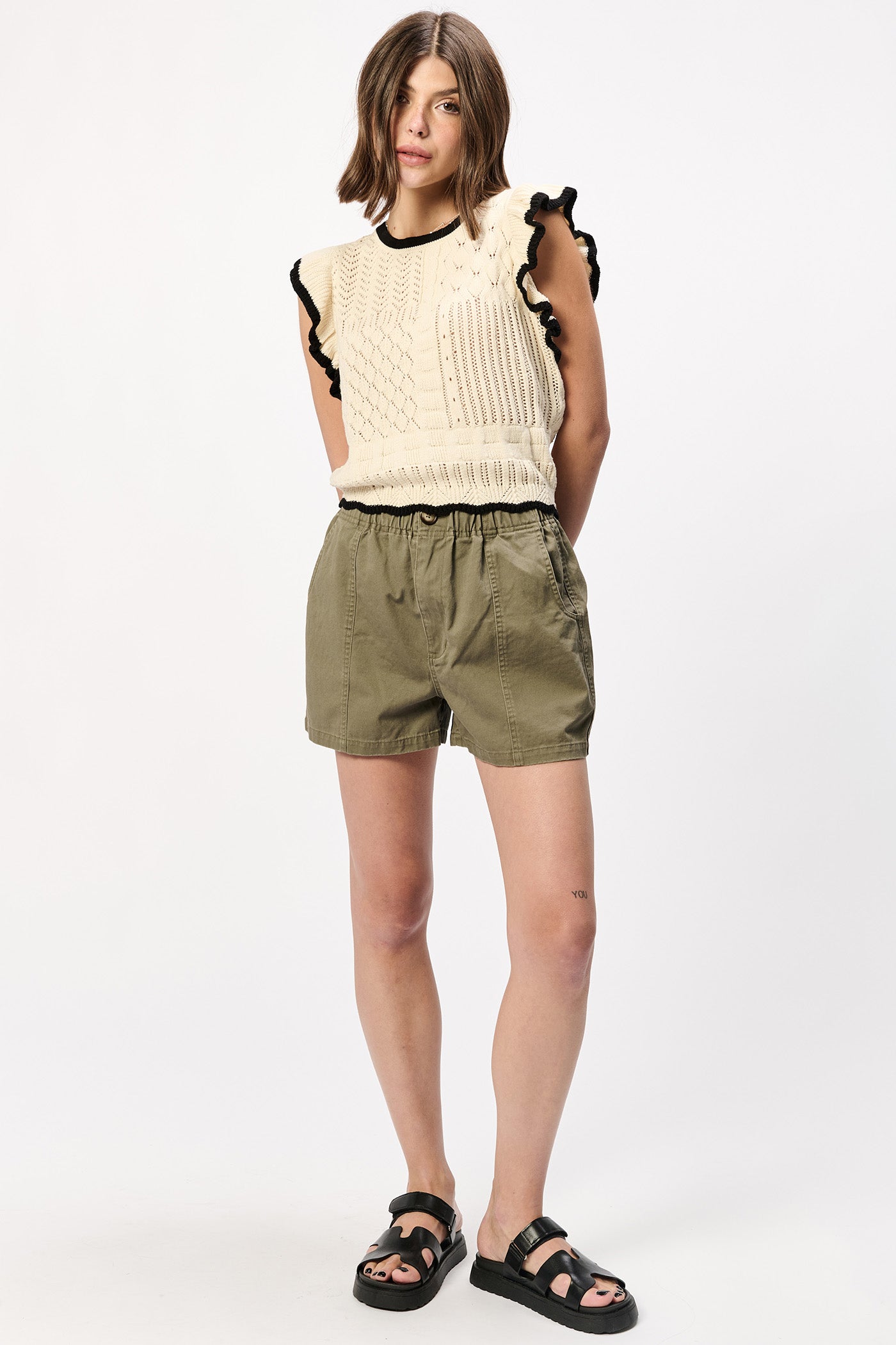 NIKITA SHORT SLEEVE SWEATER