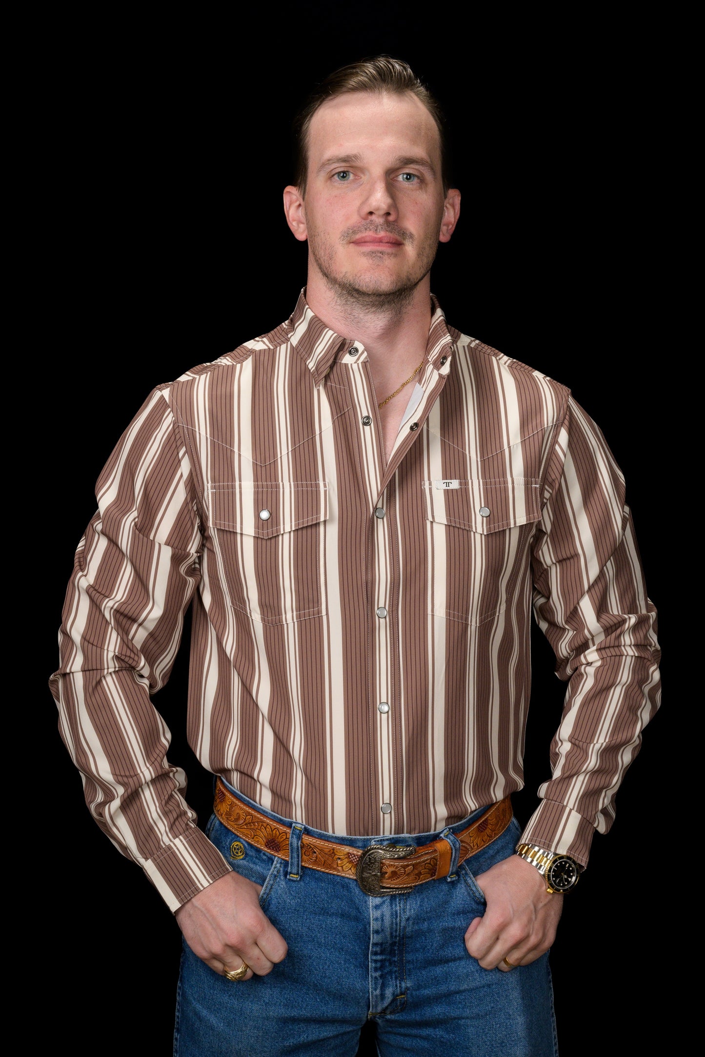 ATLAS LONG SLEEVE SNAP SHIRT