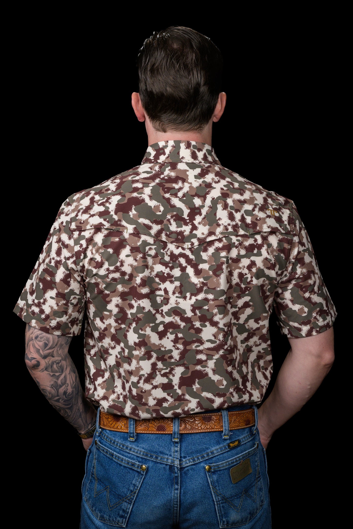 FERRELL CAMO SNAP SHIRT
