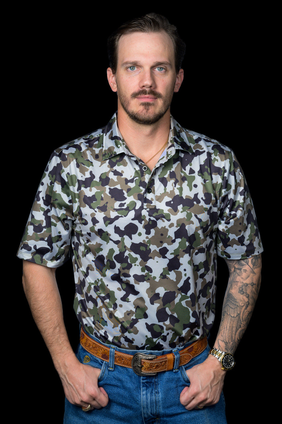 CAMO 2.0 SNAP SHIRT