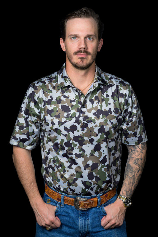 CAMO 2.0 SNAP SHIRT