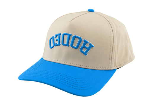 RODEO CREAM/BLUE HAT