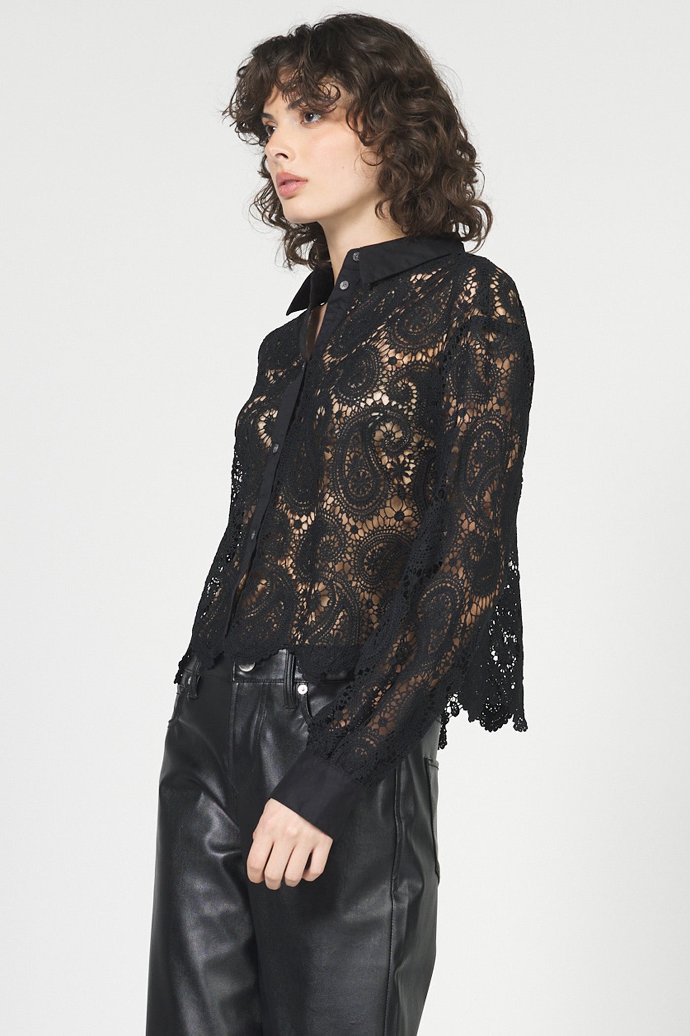 SUZETTE LACE BLOUSE